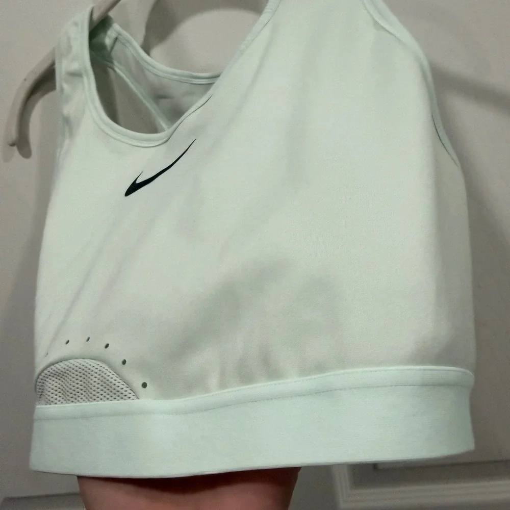 Nike Dri-FIT High Support Sports Bra Mint Green 1X F-G Racerback Mesh DD0428-379